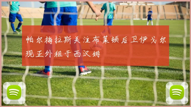 帕尔梅拉斯关注布莱顿后卫伊戈尔现正外租于西汉姆